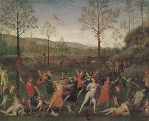 Pietro Vannuci called il Perugino The Combat of Love and Chastity (mk05) china oil painting image